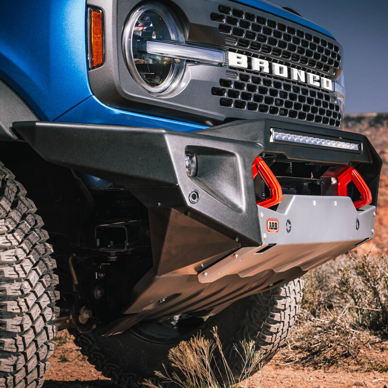 ARB Non-Winch Front Bumper On Vehicle