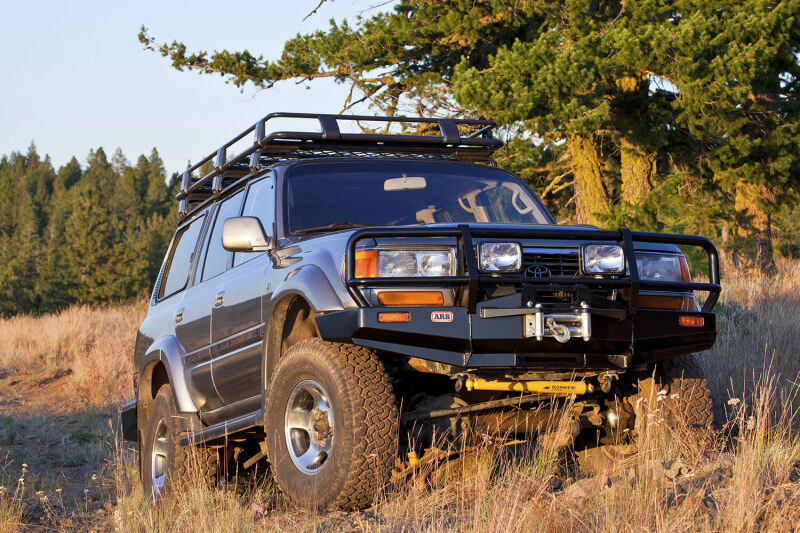 ARB Winch Bumper On Vehicle Trails