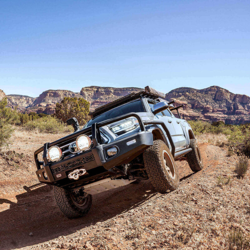 ARB Summit Bumper Kit On Vehicle On Trails