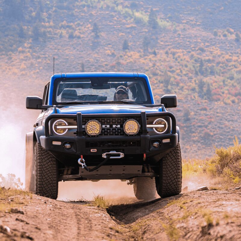 ARB Summit Winch Bumper On Vehicle Trails