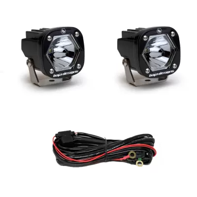 Baja Designs S1 Black Laser Auxiliary Light Pod Pair