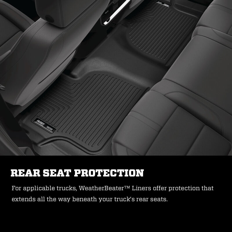 Husky Liners Weatherbeater Rear Floor Protection