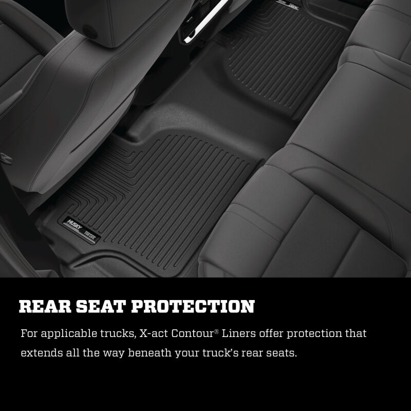 Husky Liner Floor  X-Act Contour Liner Rear Seat Protection