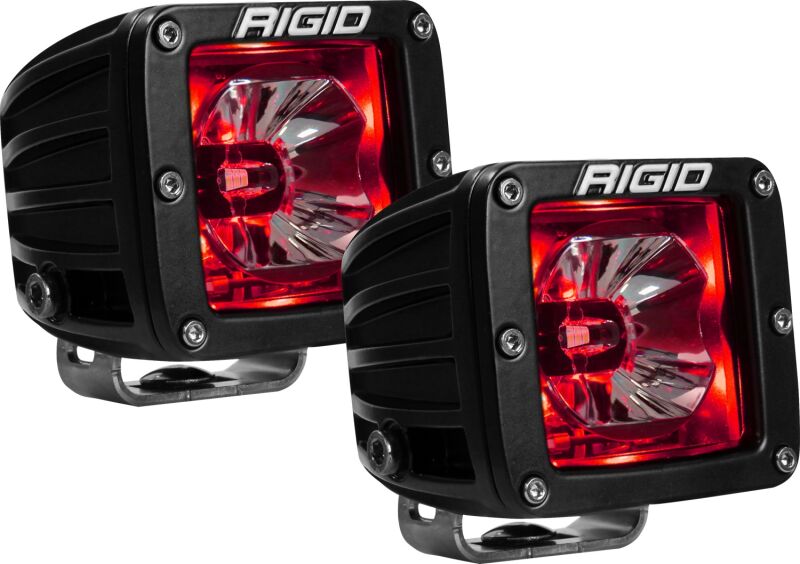 RIGID Industries E-Series PRO LED Light - Red Backlight