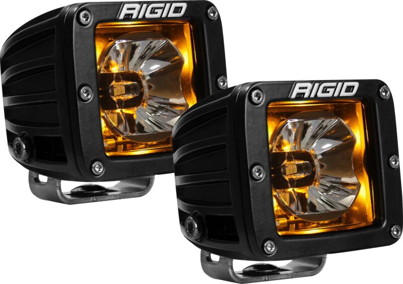 RIGID Industries E-Series PRO LED Light - Amber Backlight